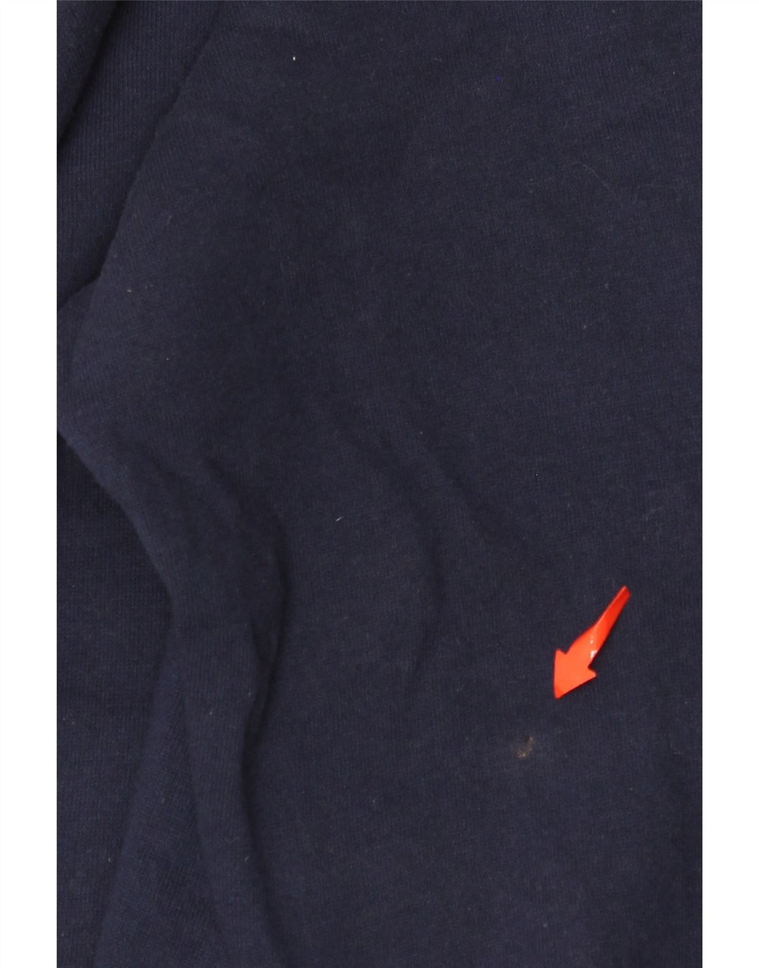 Męski sweter z kapturem i zamkiem błyskawicznym RUSSELL ATHLETIC Dri-Power, duży, granatowy, bawełniany