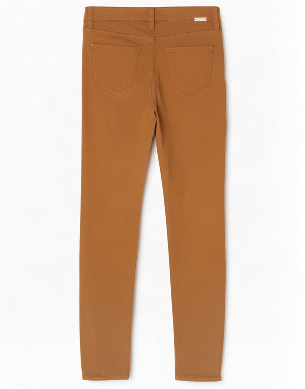 Spodnie damskie Massimo Dutti Skinny EU 36 XS W26 L29 Beżowe