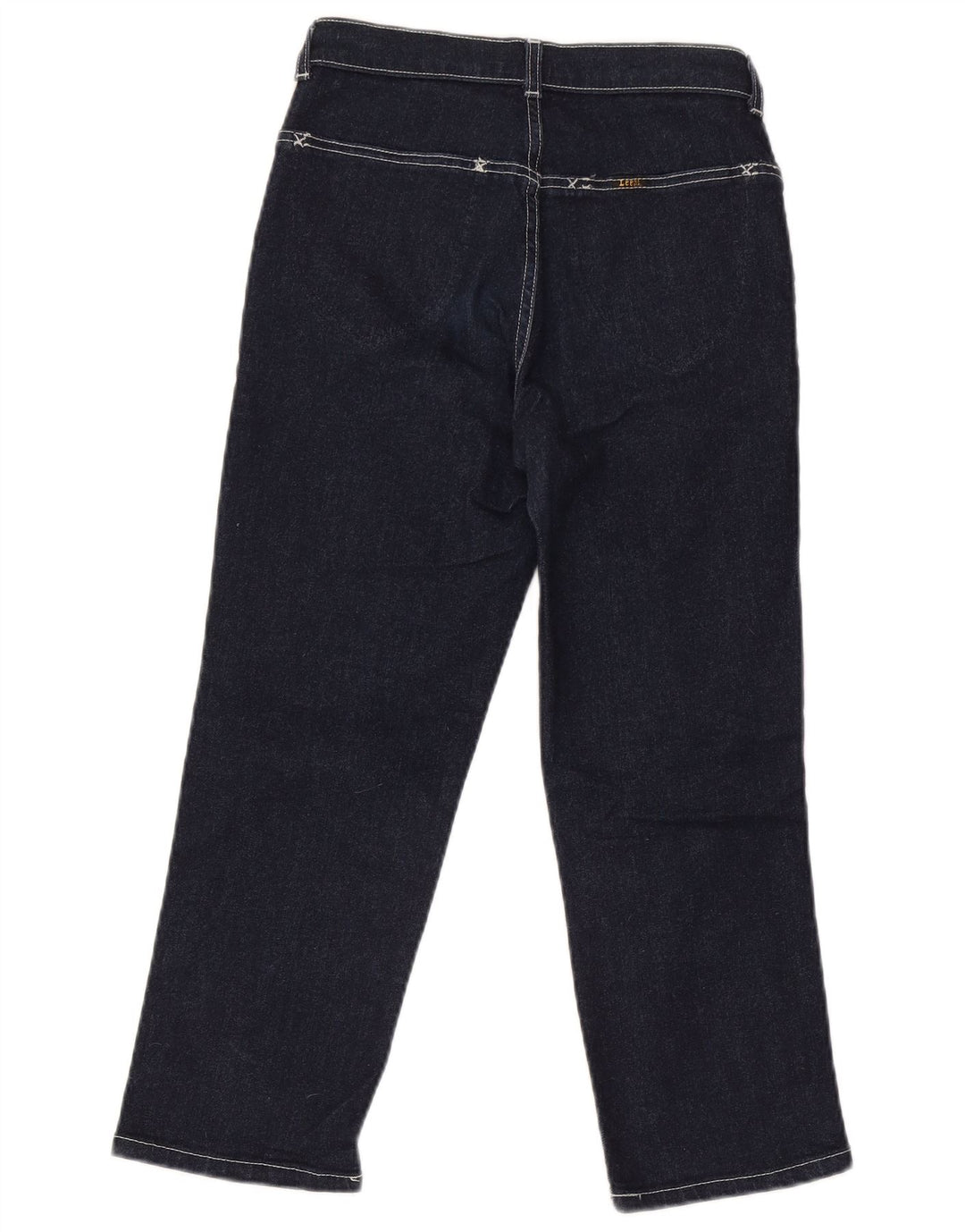 Damskie jeansy Lee Capri W28 L23 Granatowe, bawełniane