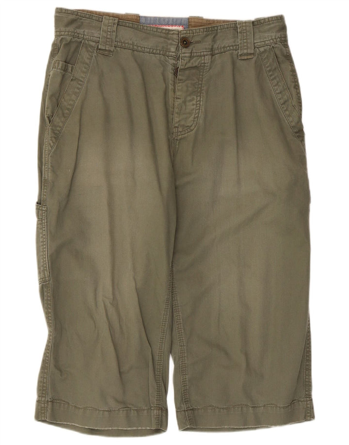 Męskie bermudy Fat Face Cargo W32, średnia bawełna khaki