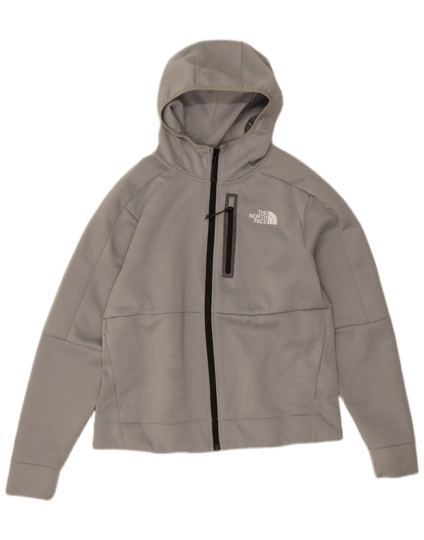 Damski sweter z kapturem The North Face, UK 12, średni szary poliester