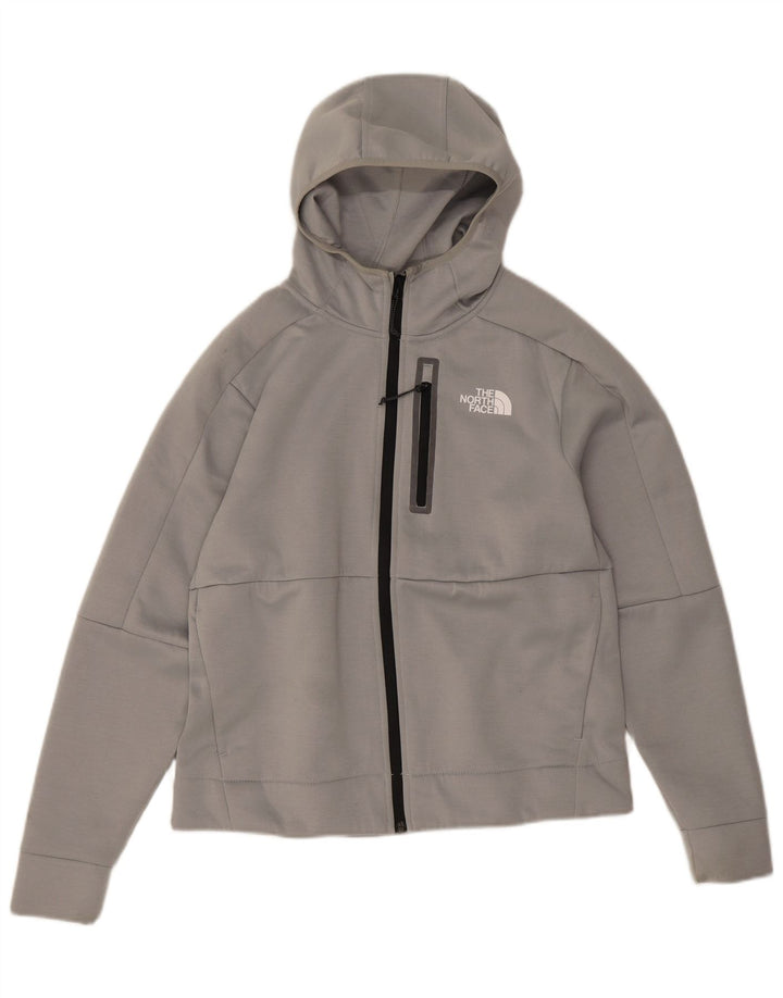 Damski sweter z kapturem The North Face, UK 12, średni szary poliester