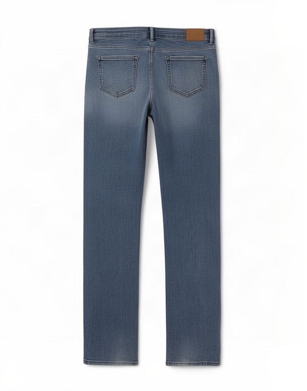 Marks & Spencer Damskie The Sophia Straight Jeans UK 14 Medium W30 L32 Niebieskie