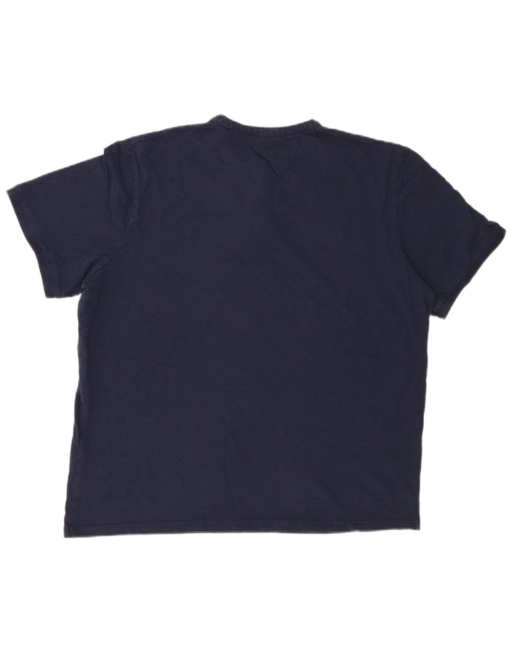Męska koszulka polo JACK & JONES 2XL, granatowa, bawełniana