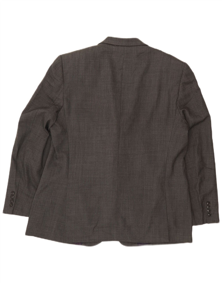 Marks & Spencer Męska marynarka zapinana na 2 guziki, UK 46 XL, szara wełna