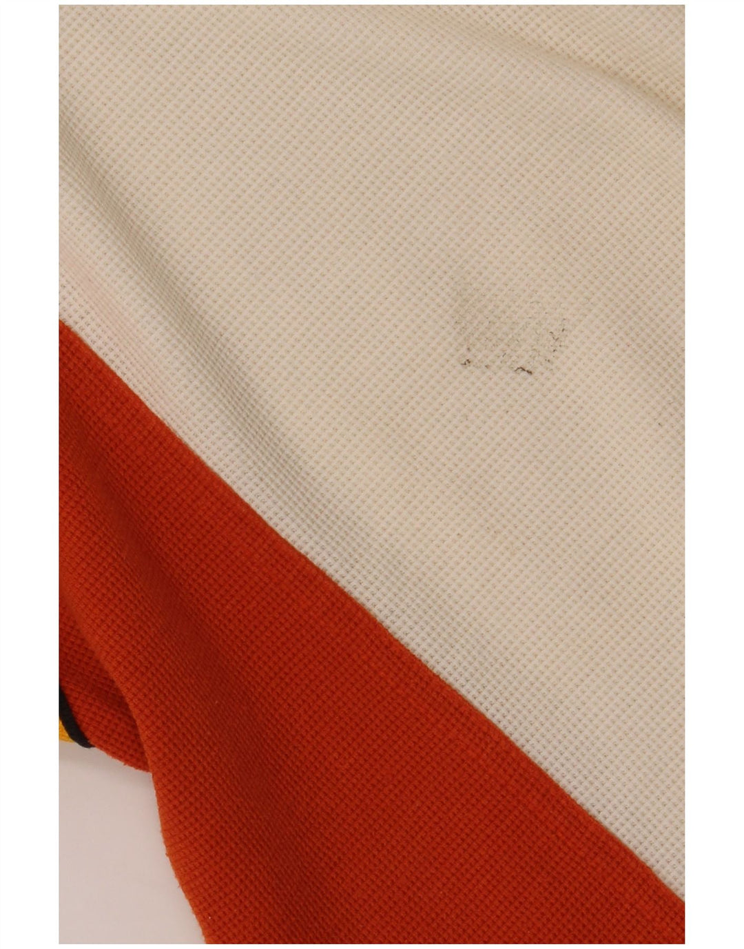 Męska koszulka polo LOTTO UK 36/38 Mały biały poliester w blokach kolorów