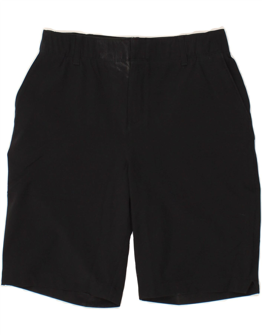 UNDER ARMOUR Womens Chino Shorts US 4 Small W27  Black Polyester Vintage Under Armour and Second-Hand Under Armour from Messina Hembry 