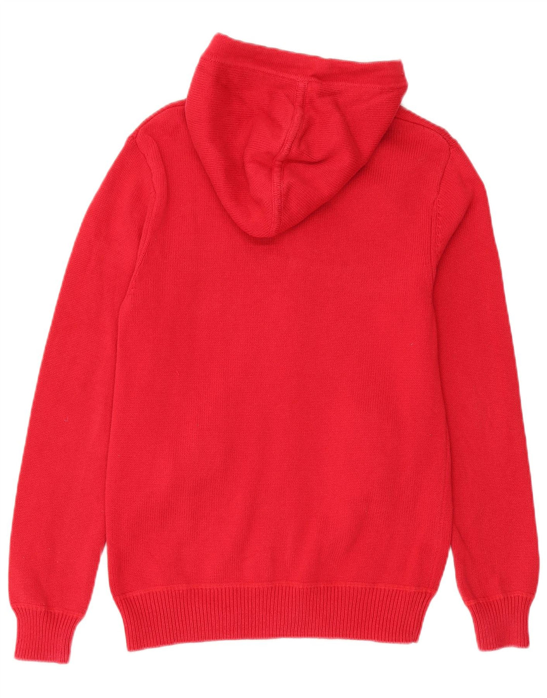 Jack Wills Męski sweter z kapturem, mały, czerwony, bawełniany