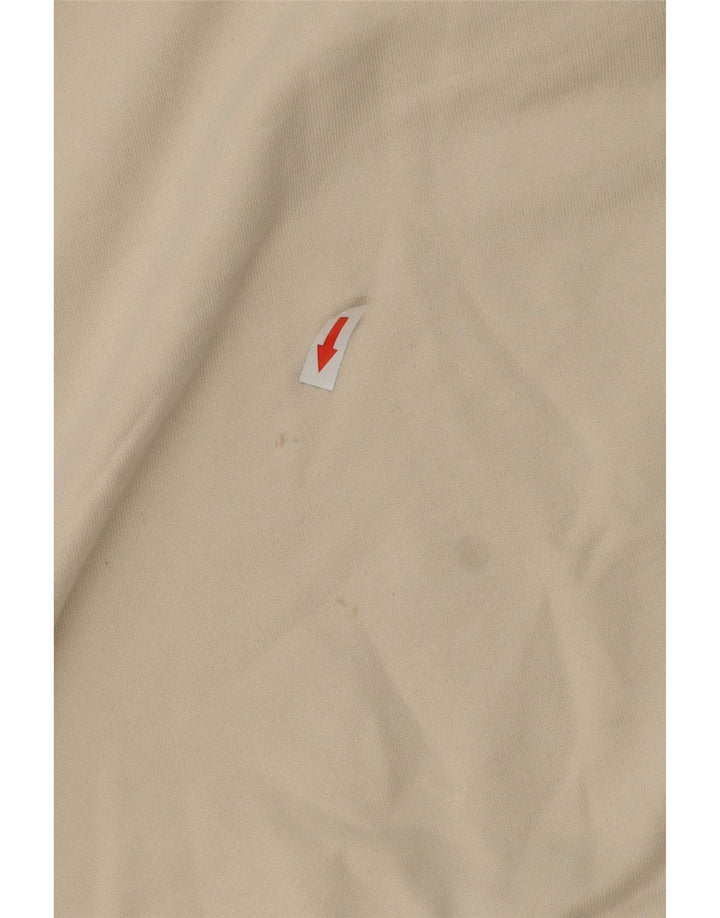 Bluza męska Calvin Klein Jeans, mała, beżowa, bawełniana