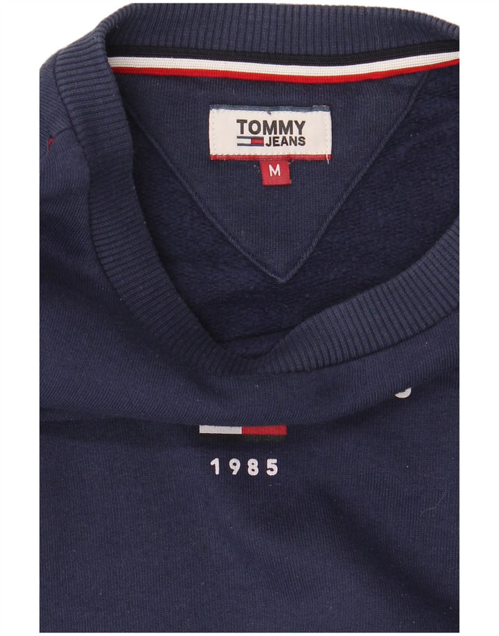 Damska bluza z grafiką Tommy Hilfiger UK 14, średni granat