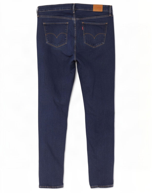 Damskie dżinsy Levi's Shaping Skinny UK 20 2XL W40 L30 Niebieska bawełna
