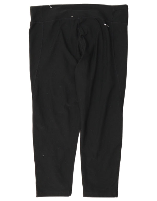 Legginsy Adidas Damskie Climalite UK 12/14 Średni Czarny