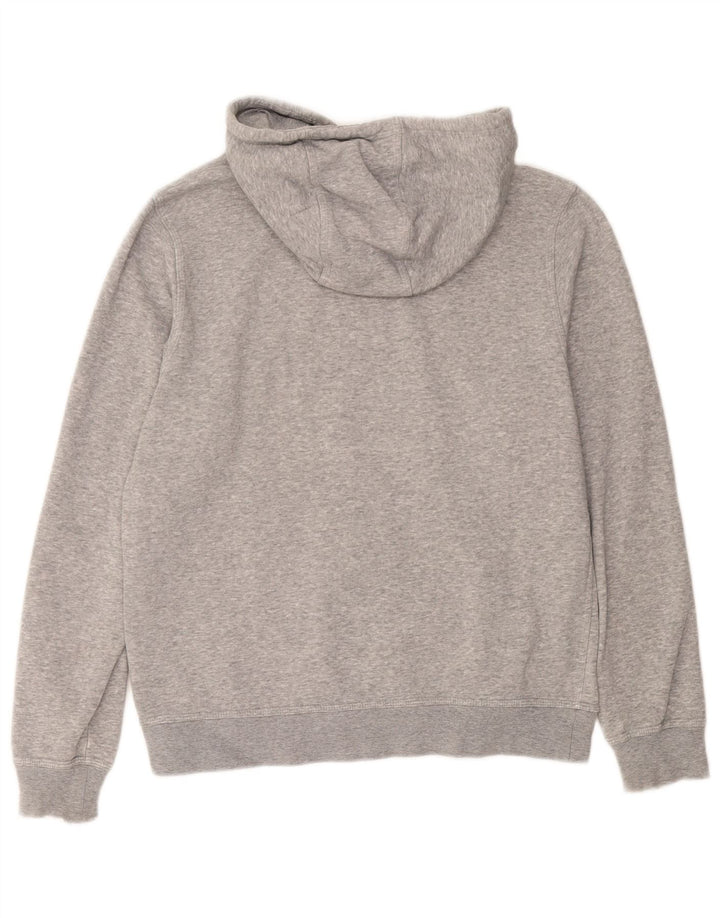 Męski sweter z kapturem Nike, średnioszary, bawełniany