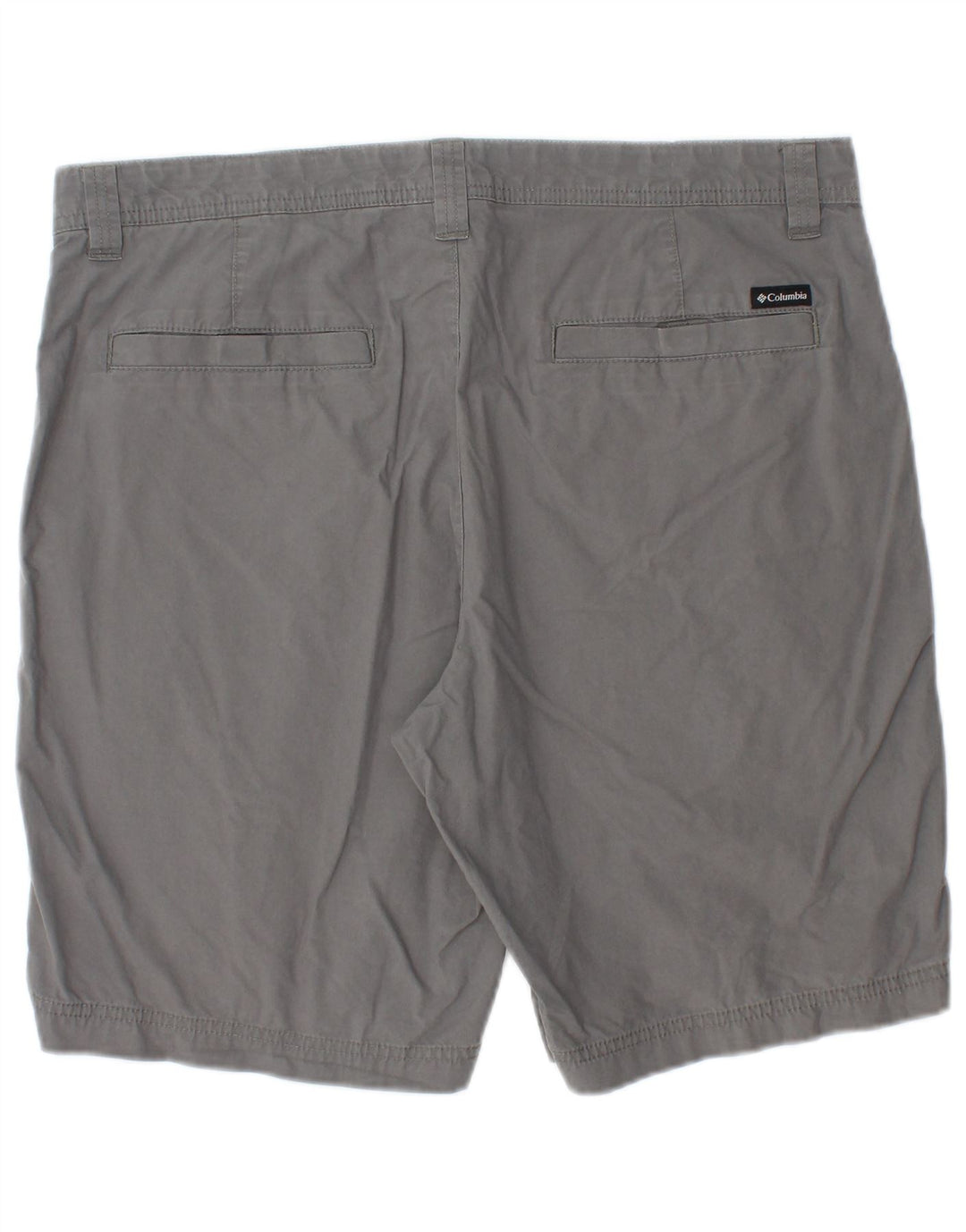 Męskie spodenki chino Columbia W34, duże, szare, bawełniane