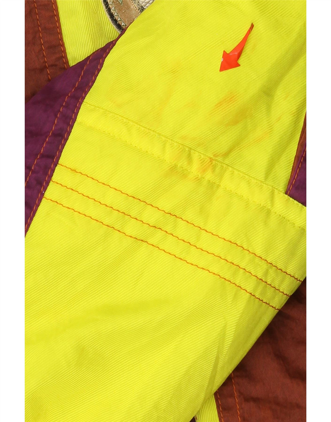 Męska kurtka narciarska z kapturem Asics, UK 44 2XL, wielokolorowa, z blokami kolorów