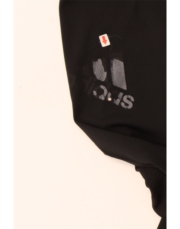 Damskie legginsy ADIDAS Aeroready Graphic UK 8 Small Black