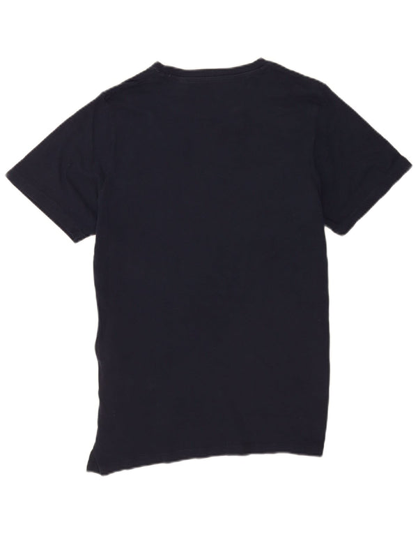 Męski T-shirt z grafiką Jack & Jones, średni granatowy