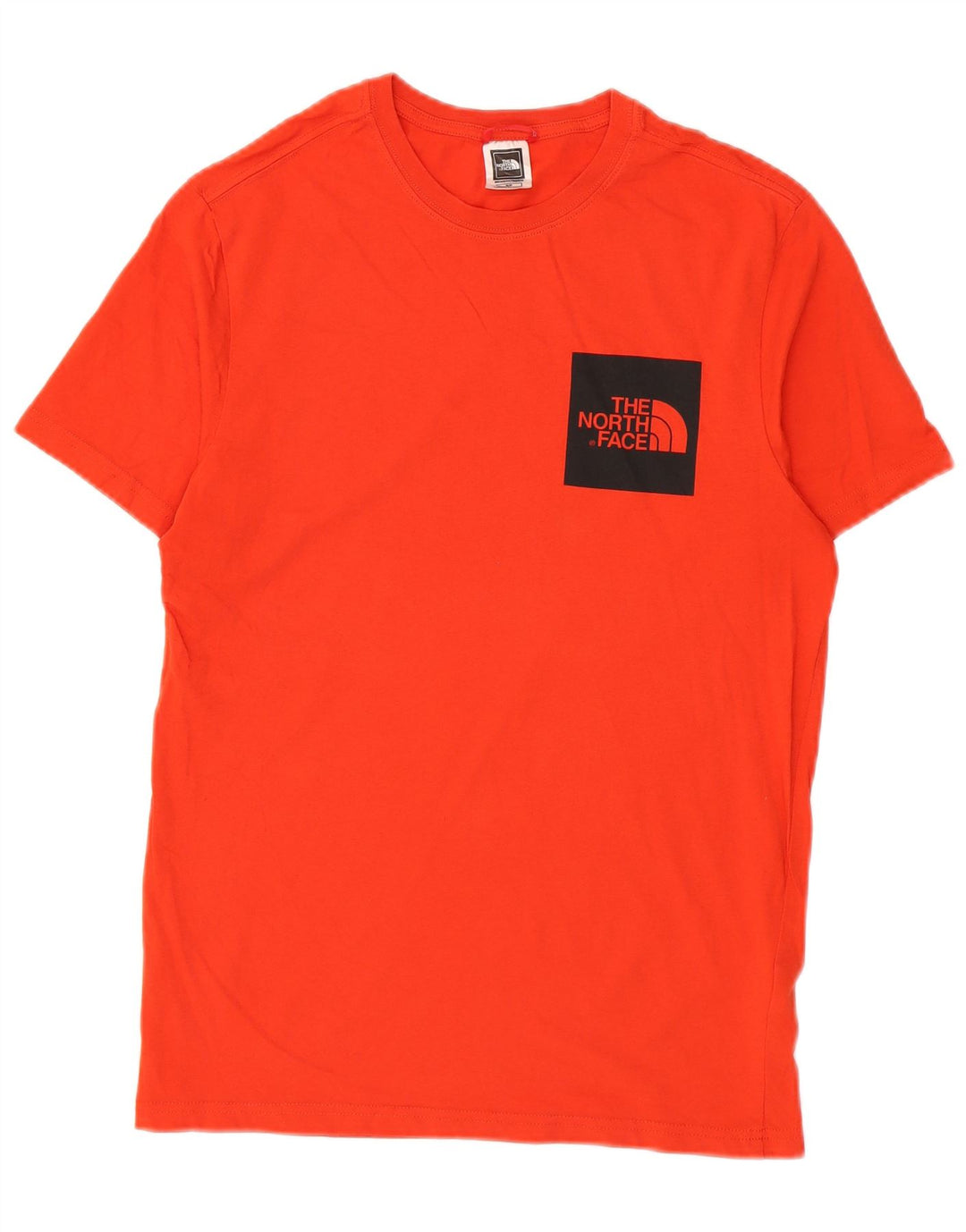 T-shirt męski The North Face, mały, czerwony, bawełniany