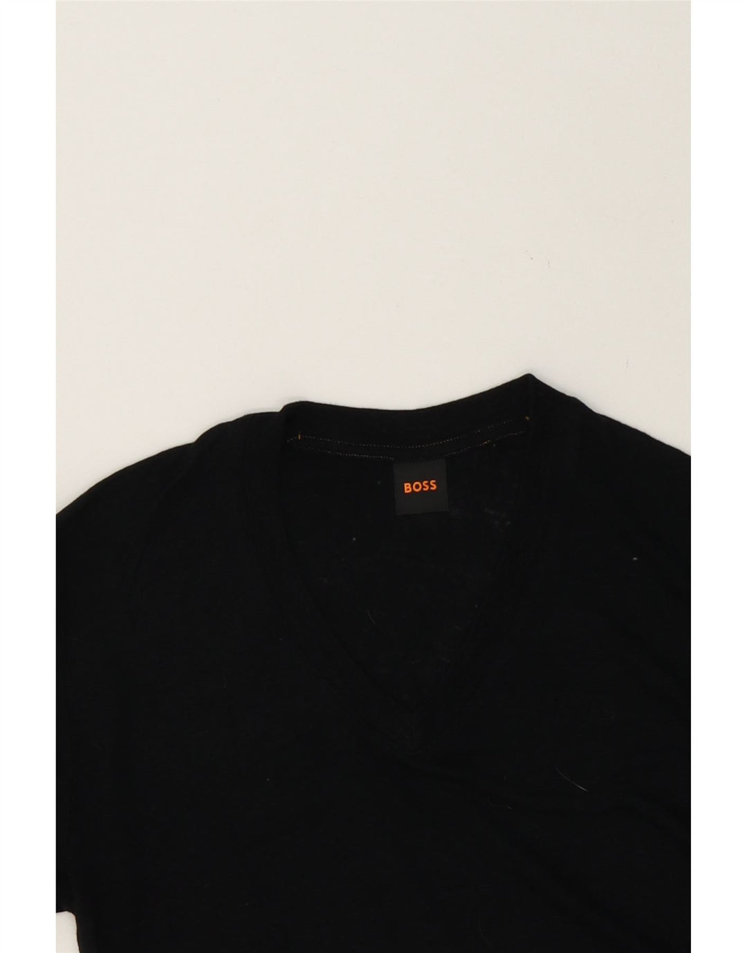 HUGO BOSS Womens T-Shirt Top UK 10 Small Black Vintage Hugo Boss and Second-Hand Hugo Boss from Messina Hembry 