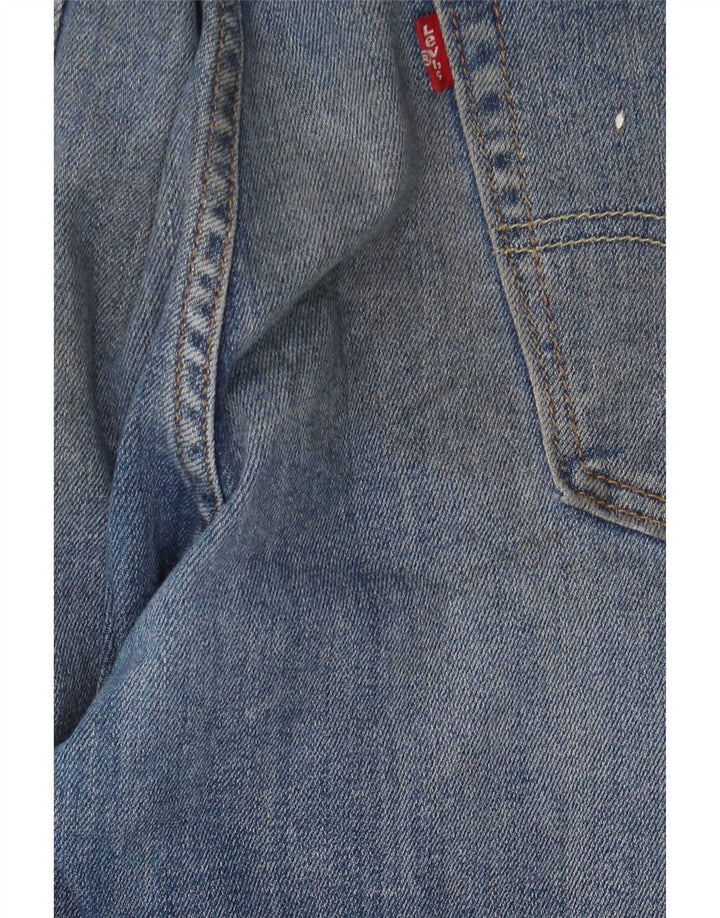 Męskie jeansy Levi's 502 Tapered W34 L30 Niebieskie bawełniane