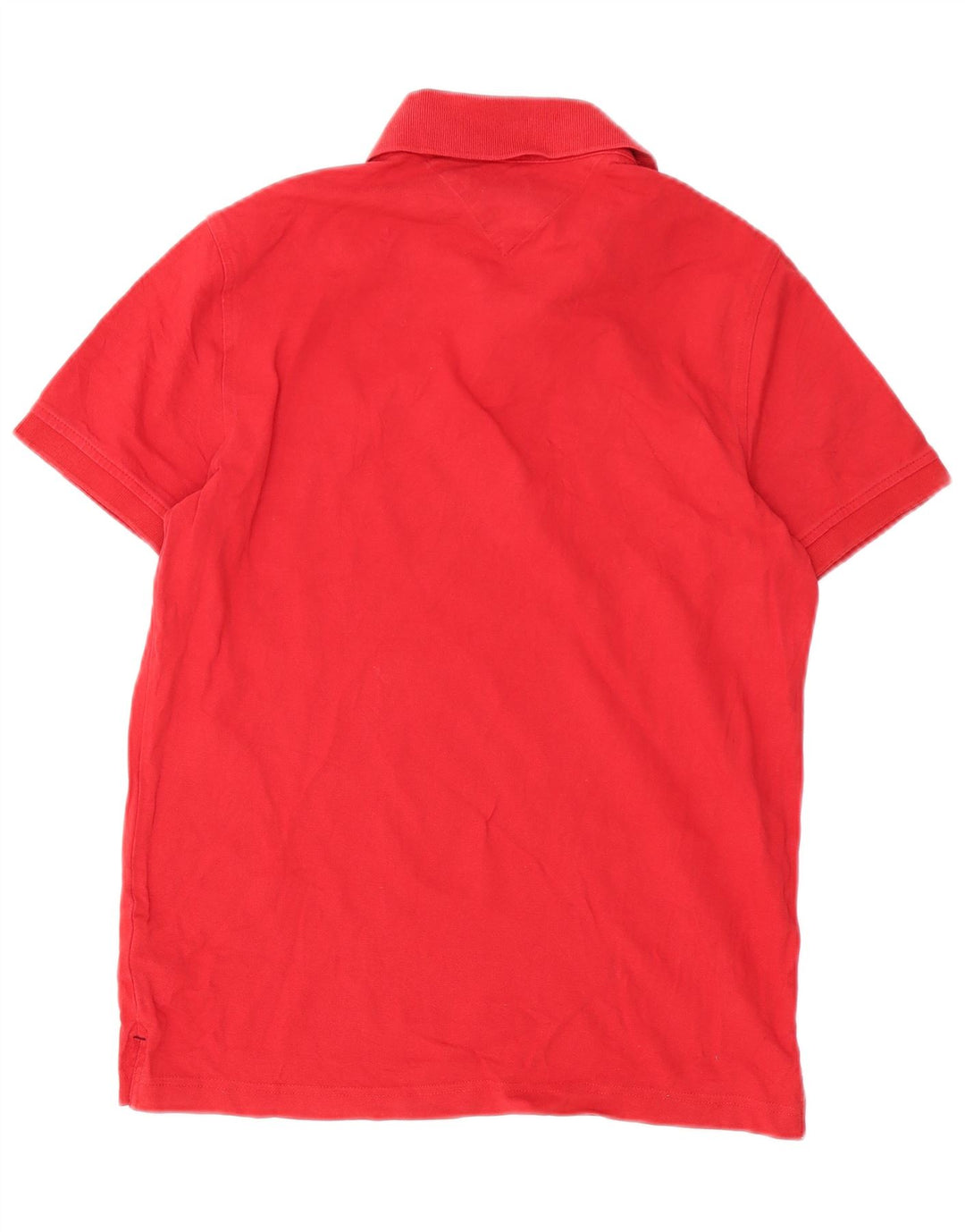 Męska koszulka polo Slim Fit Tommy Hilfiger, bawełniana, w kolorze średnio czerwonym