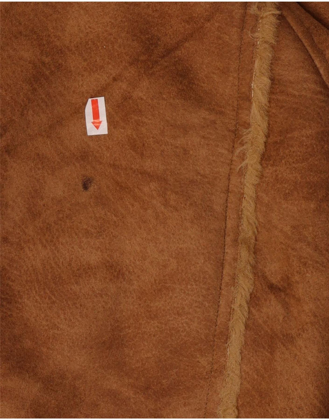 Kurtka zamszowa damska Mauritius Sherpa UK 18 XL brązowa