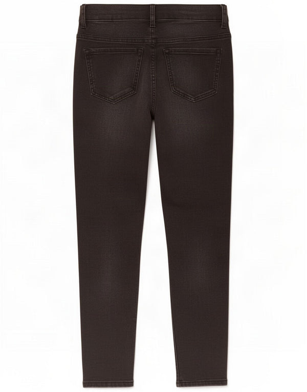 Marks & Spencer Damskie The Ivy Skinny Jeans UK 8 Small W26 L25 Czarna bawełna
