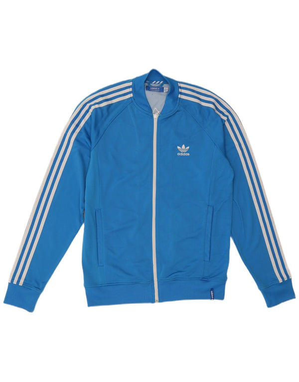 Męska kurtka dresowa Adidas IT 50 Medium Blue Nylon