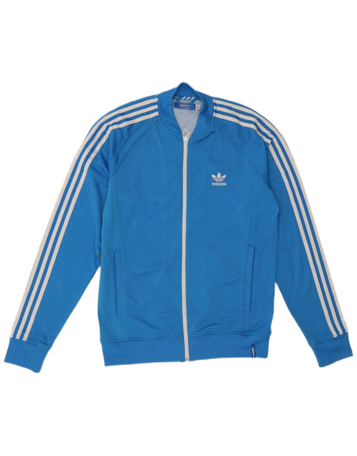 Męska kurtka dresowa Adidas IT 50 Medium Blue Nylon
