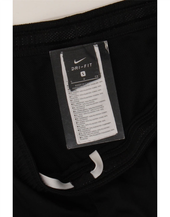 Damskie spodnie dresowe Nike Dri Fit UK 10, małe, czarne, poliestrowe
