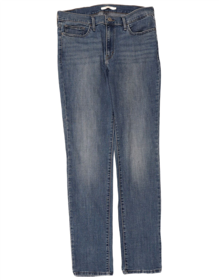 Damskie jeansy wyszczuplające Levi's W32 L34 Niebieskie bawełniane