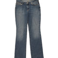 EDDIE BAUER Womens Curvy Bootcut Jeans US 10 Large W27 L32 Blue Cotton Vintage Eddie Bauer and Second-Hand Eddie Bauer from Messina Hembry 