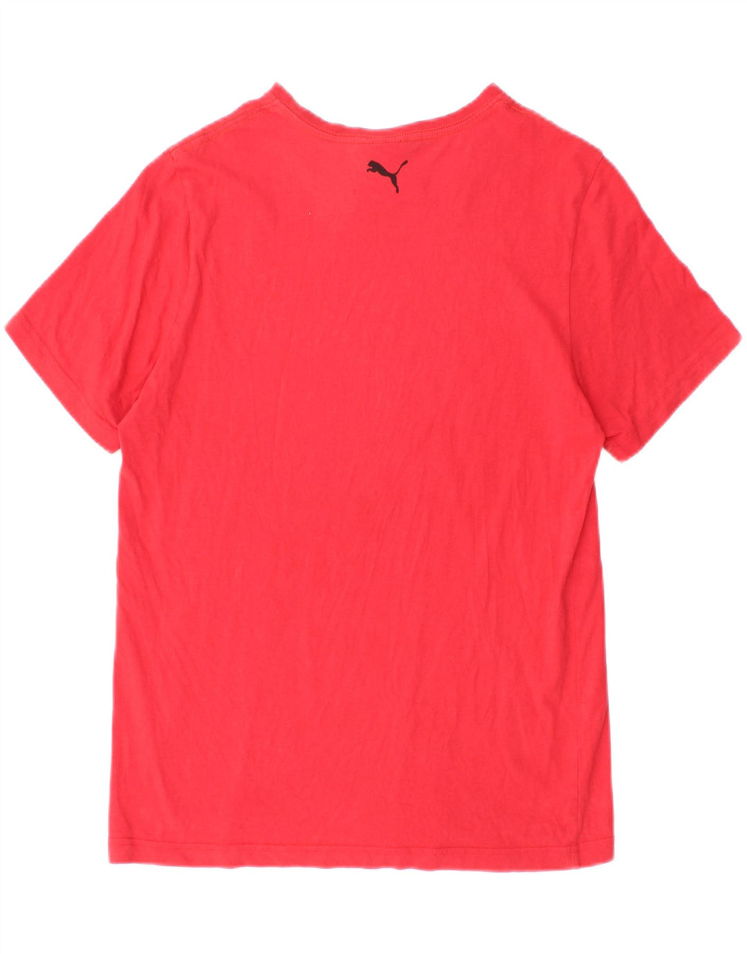 Męski T-shirt z grafiką Puma, średni czerwony