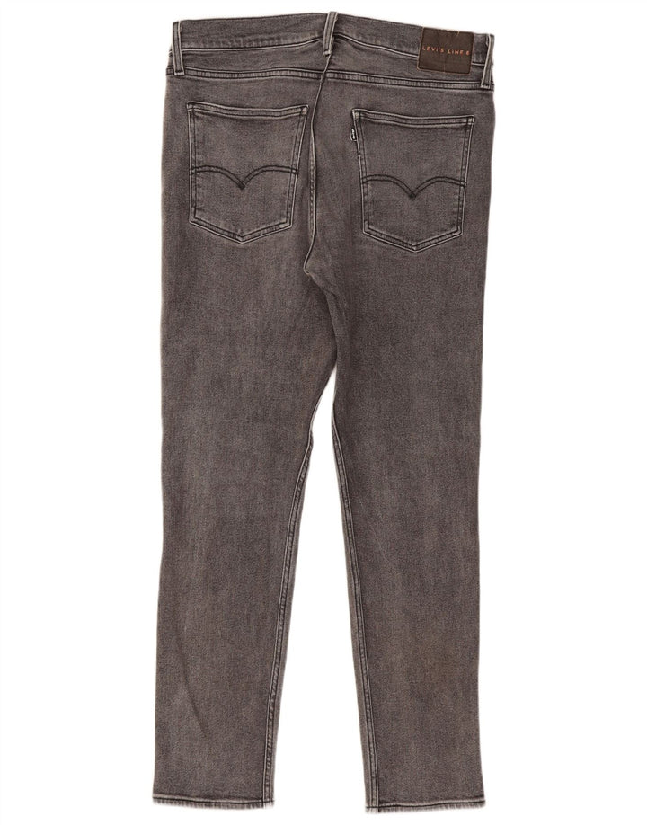 Męskie jeansy Levi's W34 L32 Szara bawełna