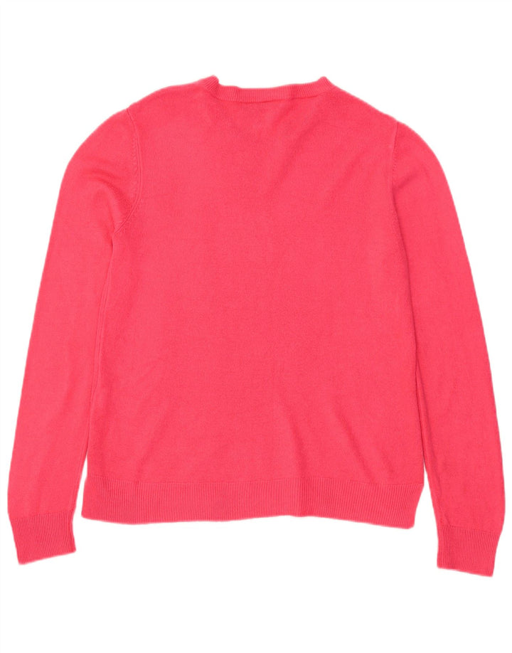 Sweter damski Marks & Spencer z okrągłym dekoltem, UK 12, średni róż