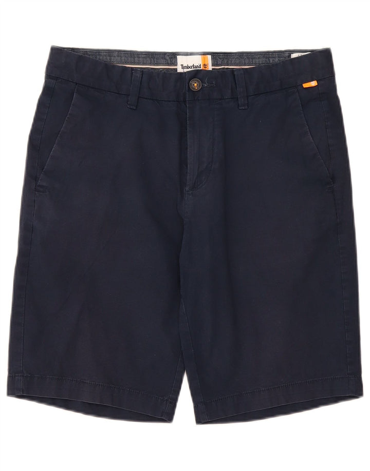 Męskie spodenki Chino Timberland W30 Średni granatowy, bawełniany