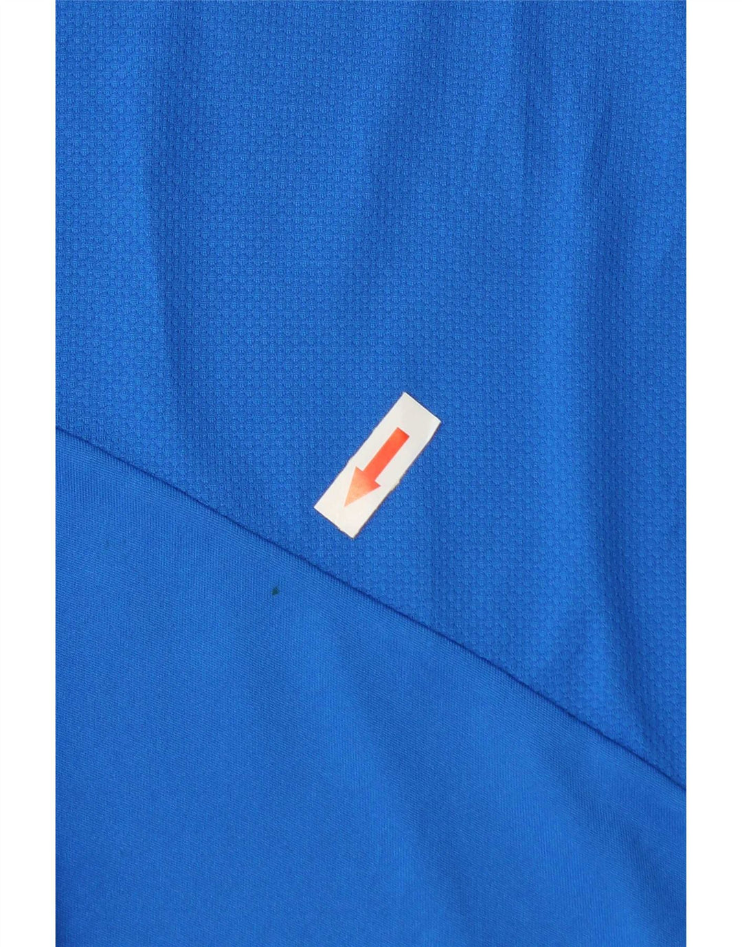 Adidas Męska koszulka polo Climacool 2XL Niebieski poliester z blokami kolorów