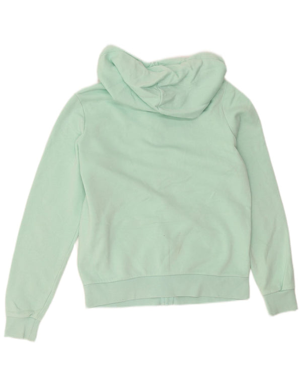 Sweter damski Converse z kapturem i zamkiem UK 10, mały, turkusowy, bawełniany