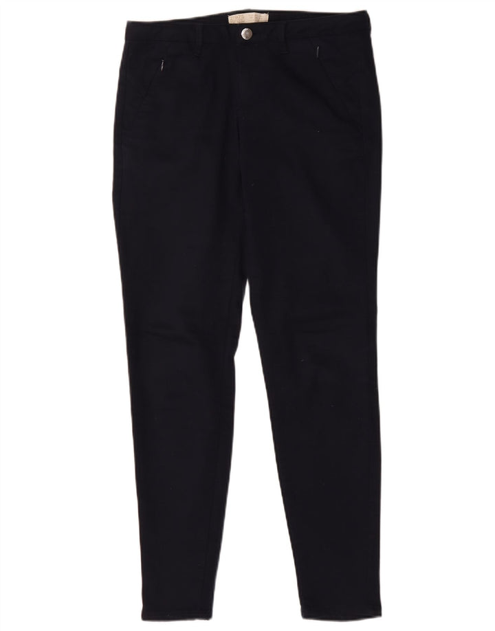 Damskie jeansy slim fit Zara EU 38 Small W28 L27 Granatowy poliester