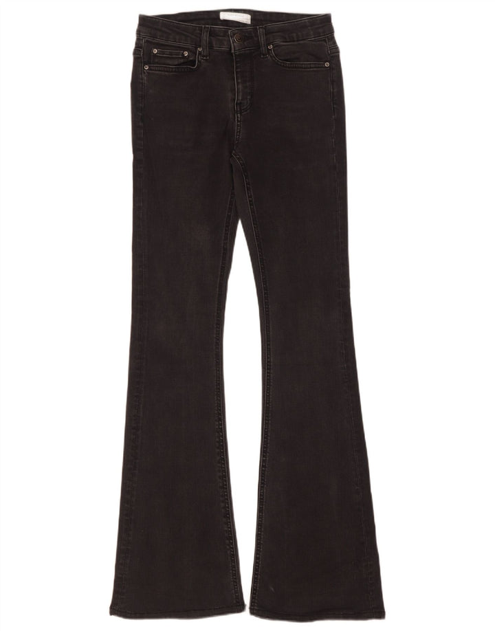 Damskie jeansy rozkloszowane Zara EU 34 2XS W24 L31 Szare