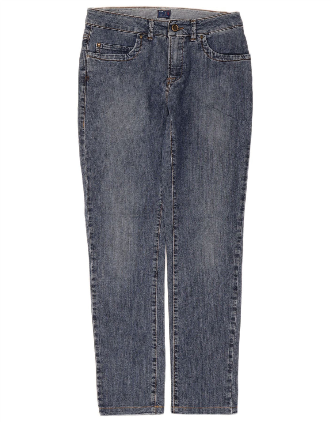 Damskie jeansy Trussardi W27 L28 Niebieskie bawełniane