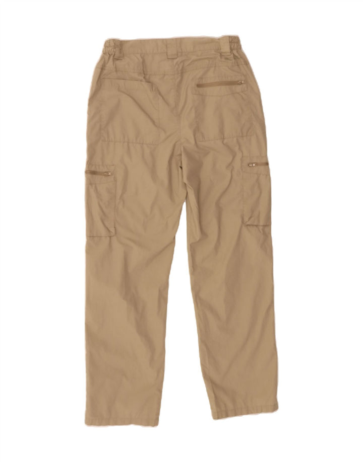 MOUNTAIN WAREHOUSE Womens Straight Cargo Trousers W30 L28  Brown Polyester Vintage Mountain Warehouse and Second-Hand Mountain Warehouse from Messina Hembry 