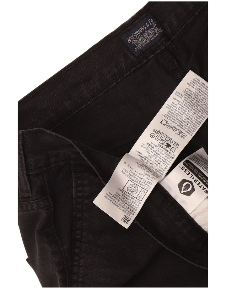 Męskie spodnie Chino Levi's W36 L30 Czarna bawełna