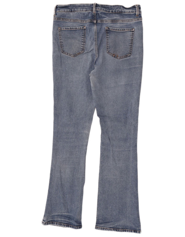 Marks & Spencer Damskie Jeansy Eva Bootcut UK 16 Duże W34 L30 Niebieskie
