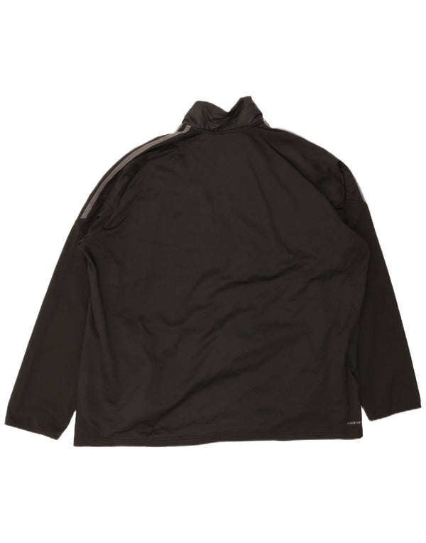 Adidas Męska bluza dresowa Aeroready Top Jacket 2XL Czarny poliester
