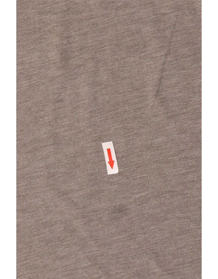 Adidas Męski T-shirt Climalite Top Średni Szary Poliester