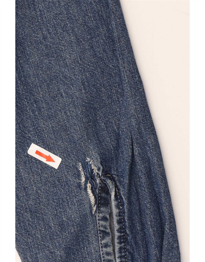 Męska koszula dżinsowa Levi's, średnia niebieska, bawełniana