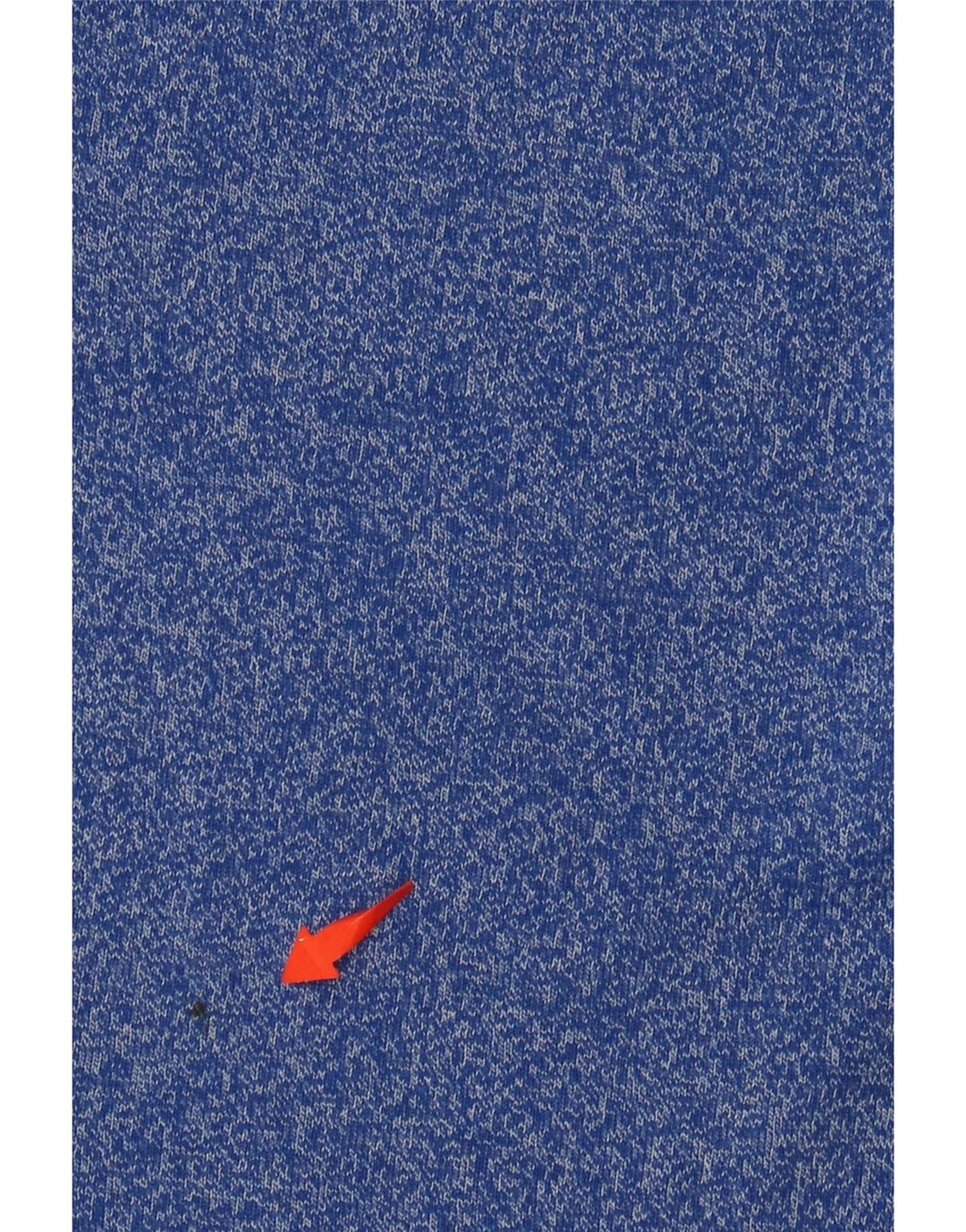 SUPERDRY Męski T-shirt z prawdziwą grafiką, mały, niebieski, nakrapiany bawełniany