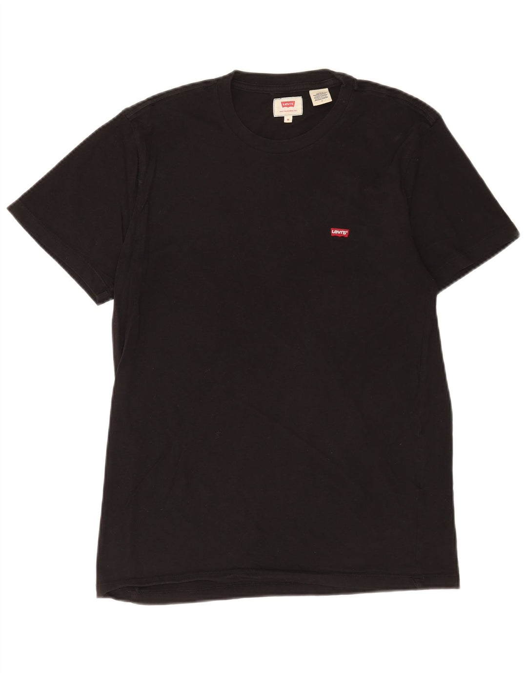 Męska koszulka Levi's Top, średnia czarna, bawełniana