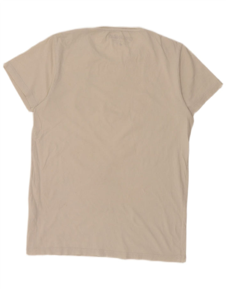 Męski T-shirt z grafiką Jack & Jones, duży, biały, bawełniany